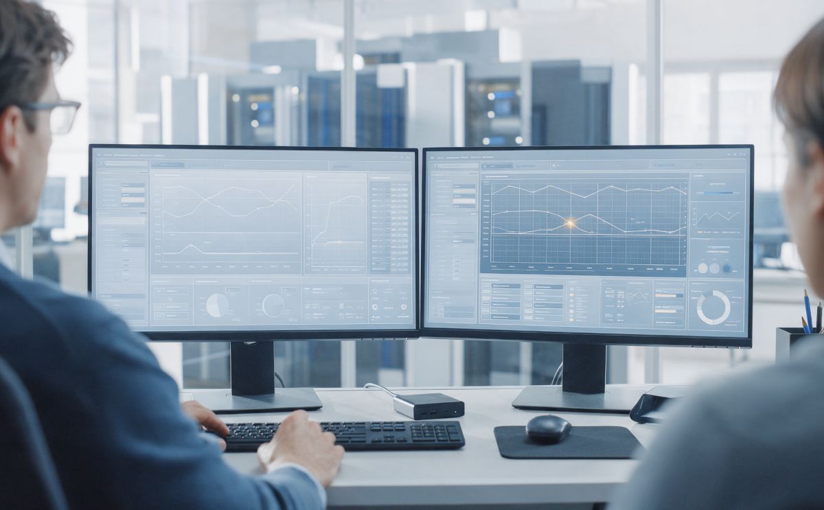 data center with mission-critical mainframes | DXC Technology