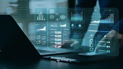 Businessman use AI analyze data, representing document publishing for Regulatory Submission Services in Life Sciences | DXC Technology