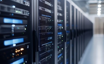 Server room in a data center, Private AI for the Enterprise | DXC Technology Insights