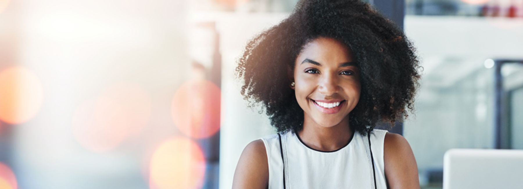 Happy professional worker with human resources management and career mindset, UK&I Academic Programme | DXC Technology