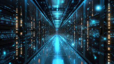 Modern server room ready for VMware transformation projects | DXC Technology