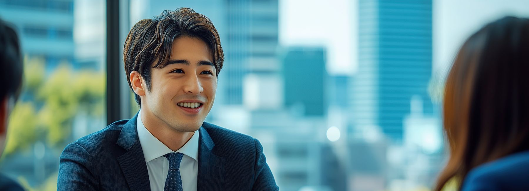 office workers discussing enterprise management | DXC Technology