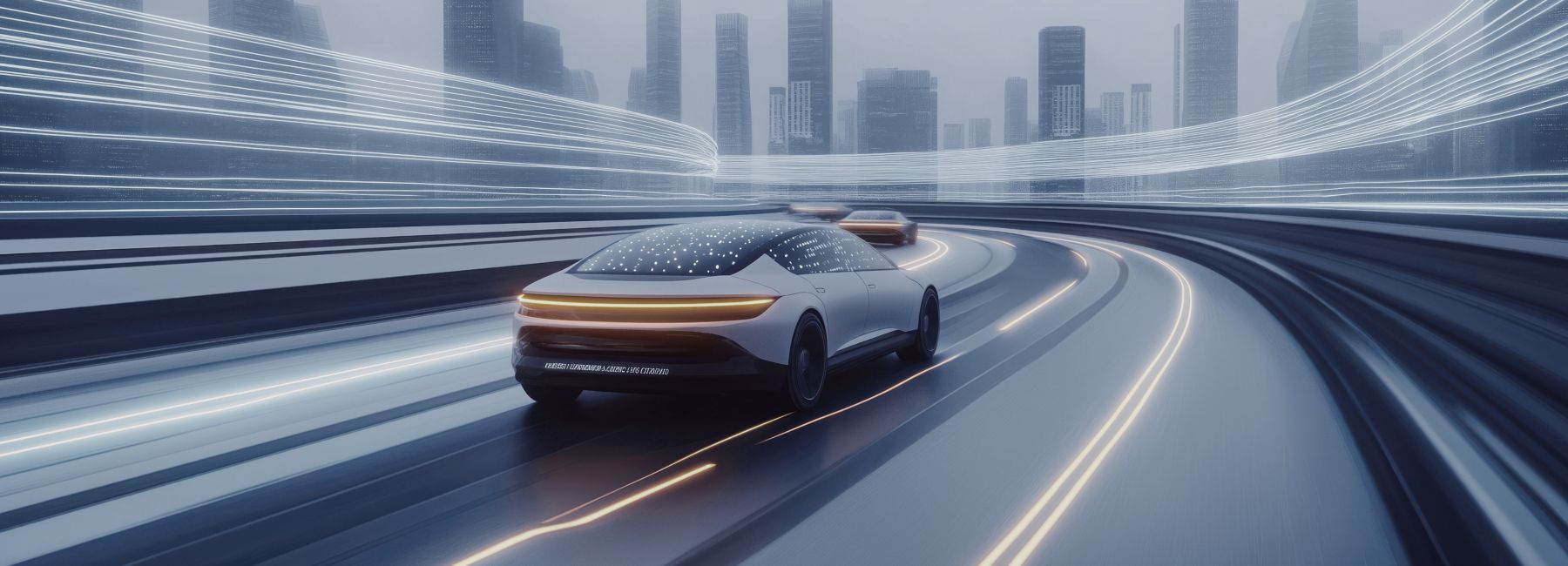 Colorful abstract image, orange to blue, AI & Data Solutions | DXC Technology