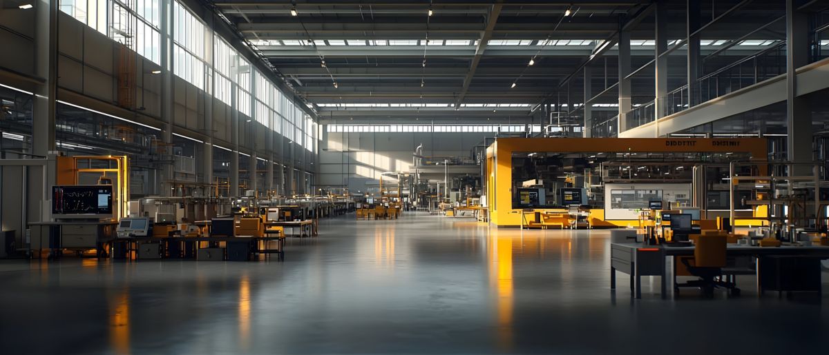Industrial robotics and physical AI supporting intelligent automation in smart manufacturing operations.