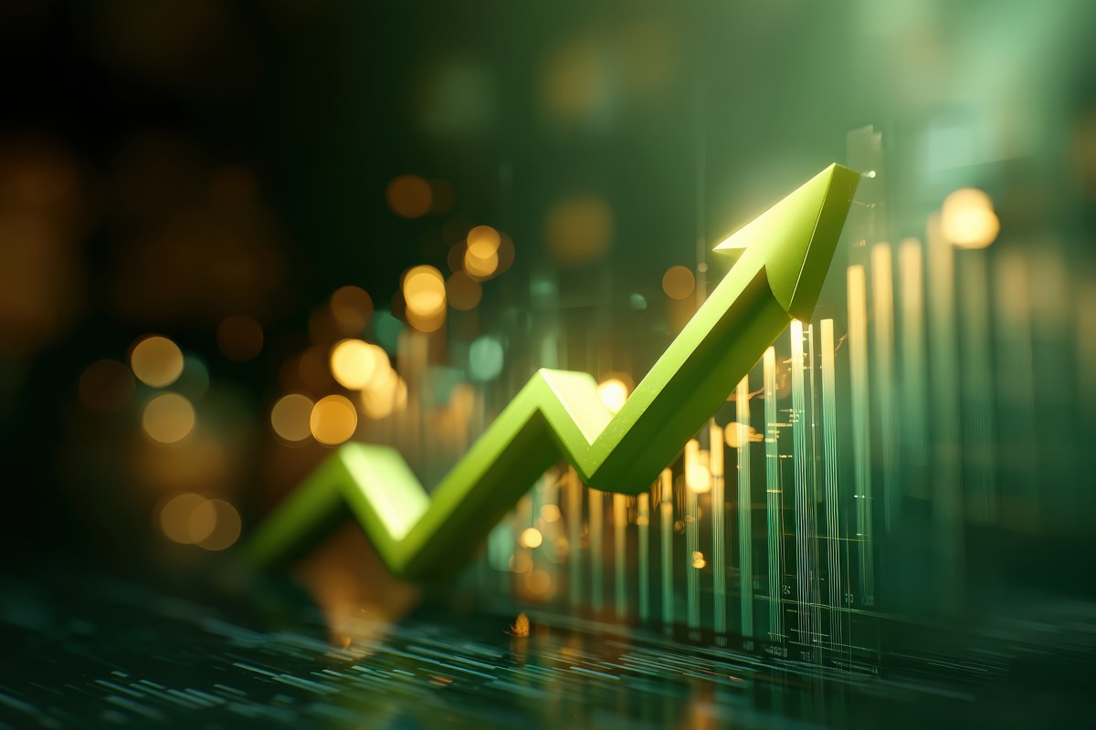 Financial performance graph showing rise, Finance & Accounting BPO | DXC Technology