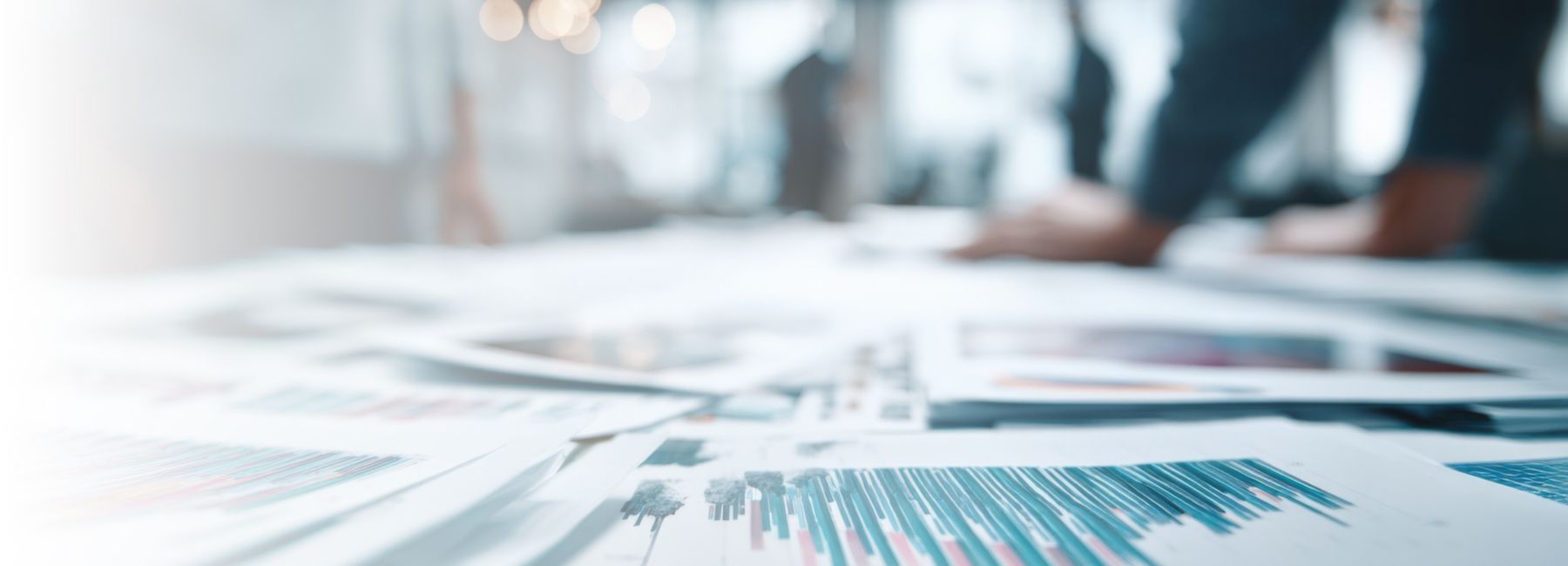 Financial data on glass work board, Treasury Solutions | DXC Technology