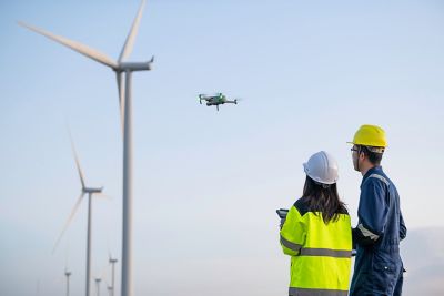 Automated drone scans provide real-time inventory visibility and accuracy | DXC Technology