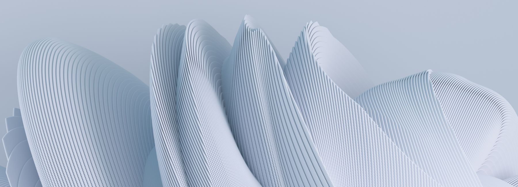 Futuristic abstract, representing HFS Research report, Life & Annuity for the AI-digital era with the next-gen BPS model | DXC Technology