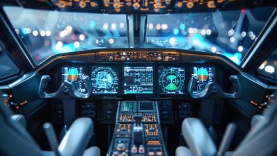 controls in the cockpit of a plane, Intelligent Collaboration | DXC Technology