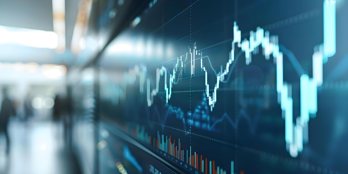 Financial market data chart illustrating T+1 readiness analysis