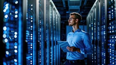IT engineer configures and monitors private cloud services | DXC Technology
