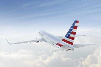 American Airlines reaches cruising altitude