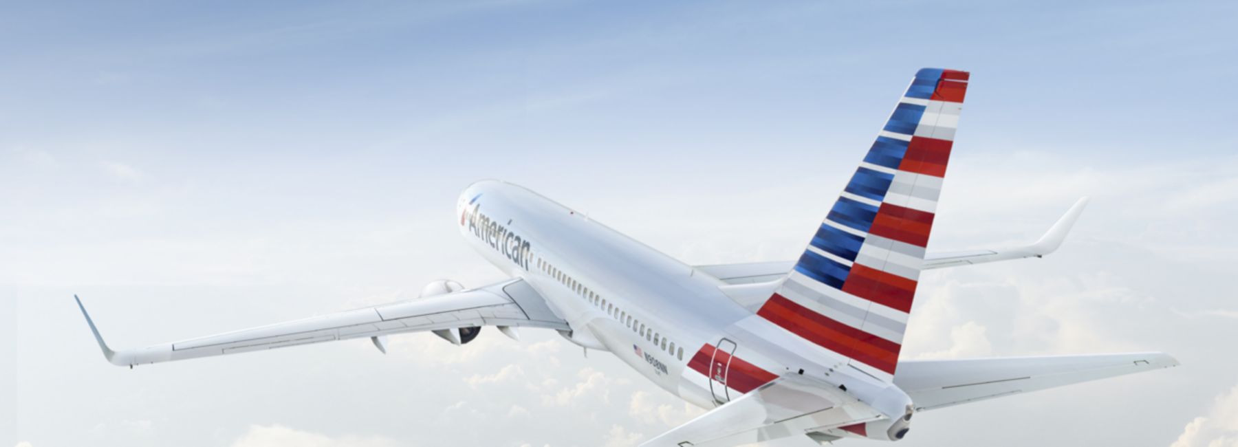 American Airlines reaches cruising altitude