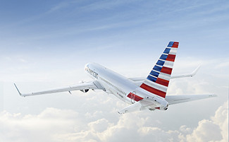 American Airlines reaches cruising altitude