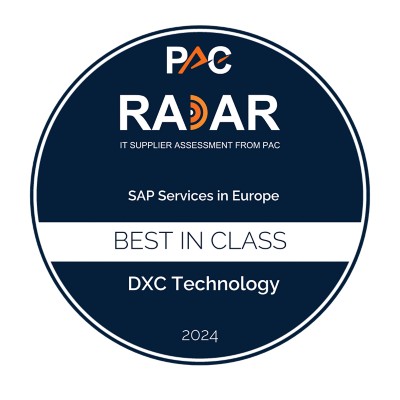 Badge_Company_SAP_Services_segment_2024_Best In Class - Badge_DXC_Technology_SAP_Services_Europe_2024_BestInClass