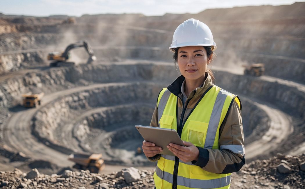 Frontline and office employees connected through enterprise workplace solutions at Vale