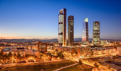 Madrid, Spain Financial District