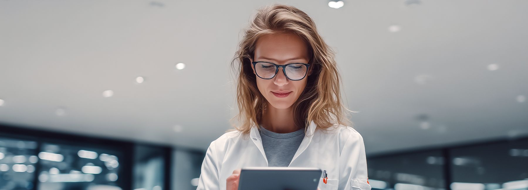 Clinician using predictive analytics to improve patient care decisions