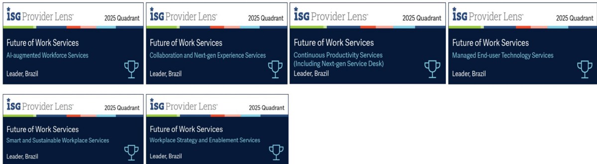 ISG rates DXC a leader in future of workplace services 2025 | DXC Technology