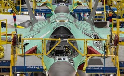 Lockheed Martin F35 Manufacturing Floor