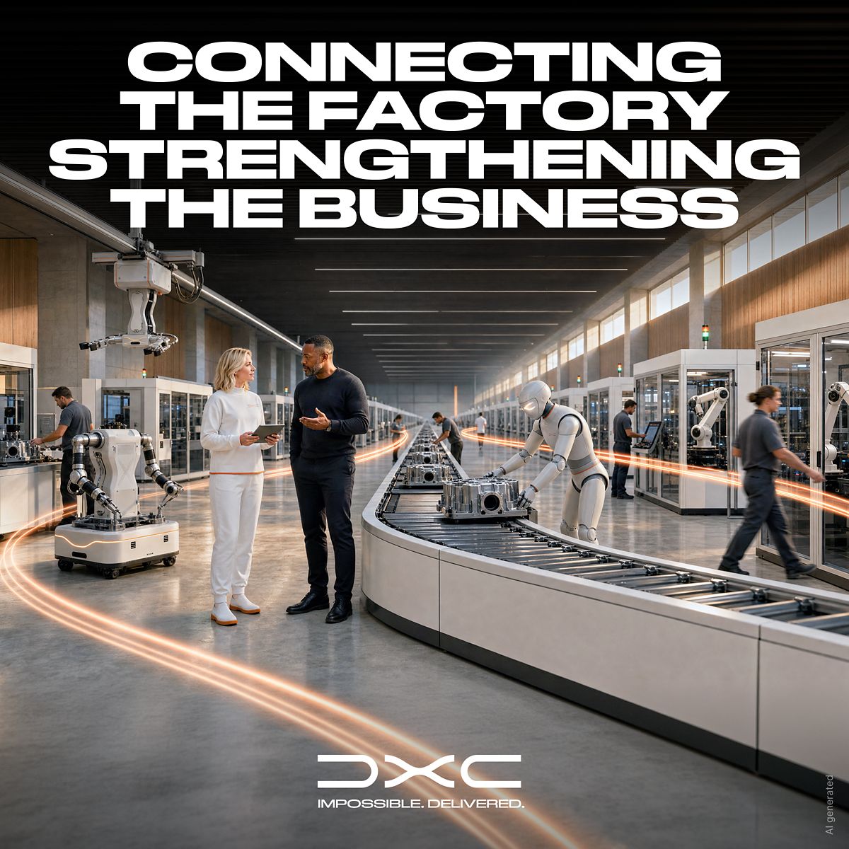 CONNECTING THE FACTORY. STRENGTHENING THE BUSINESS. 