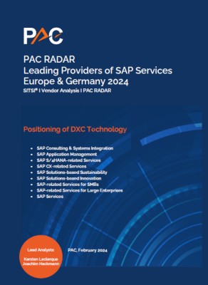 ServiceNow Services in Europe 2023 Overall Capability Pac Innovation Report badge