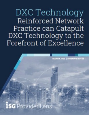 front cover Reinforced Network Practice Report, Cloud & Infrastructure | DXC Technology
