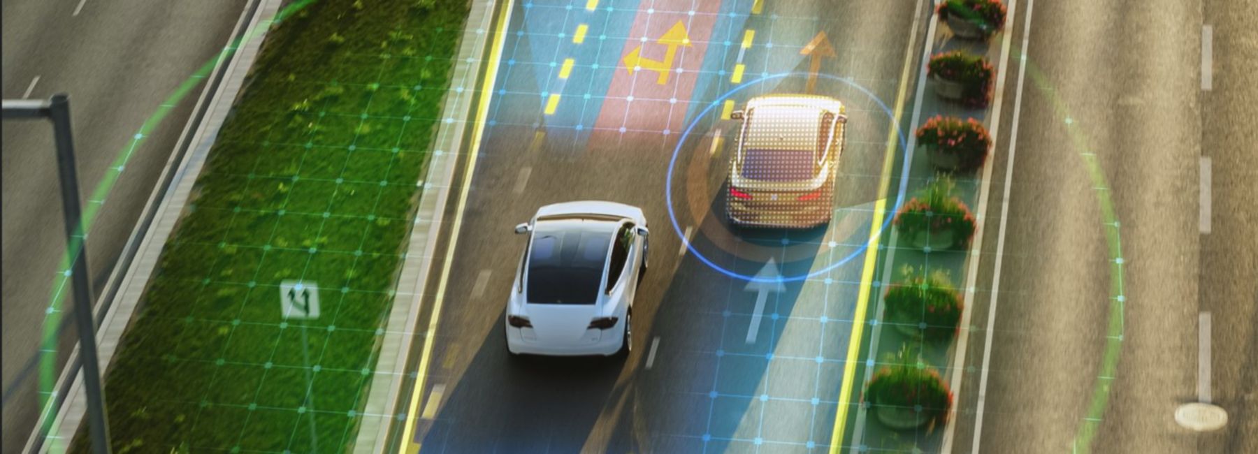 Glowing city skyline with network lines symbolizing seamless zero trust integration and protection, Zero trust solutions | DXC Technology