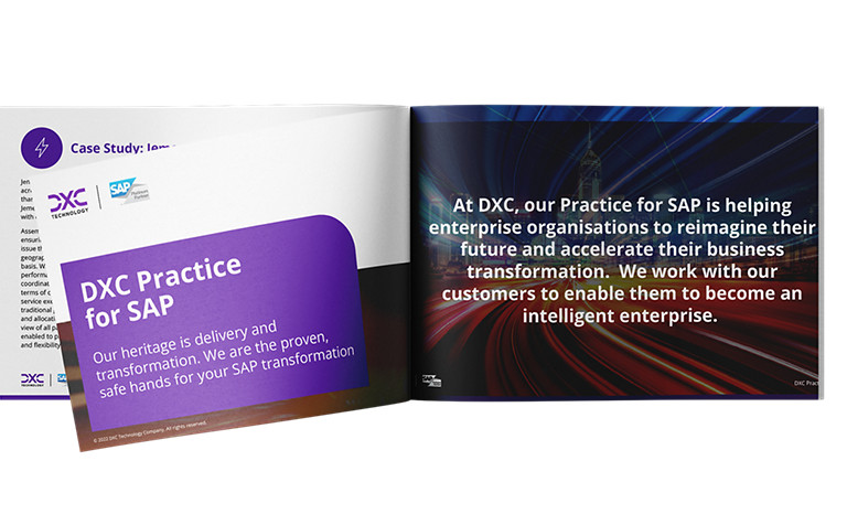 DXC and SAP partnership video