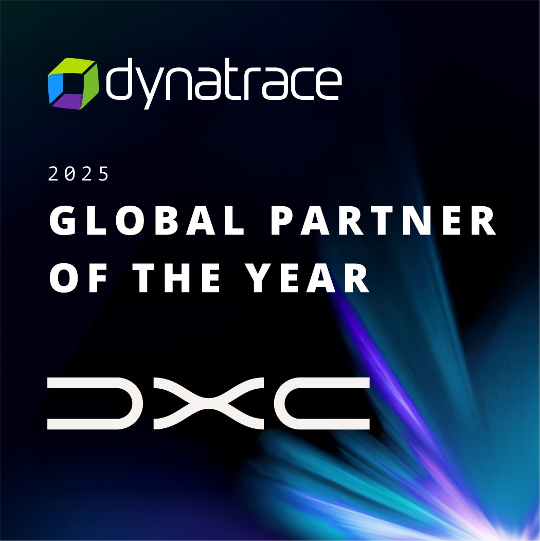 Partner award image, Dynatrace Global Partner of the Year 2025 | DXC Technology