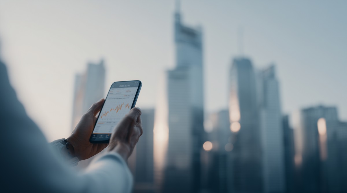 Businessman analyzing profitability representing Hogan X solution, Hogan Core Banking Platform | DXC Technology Platforms