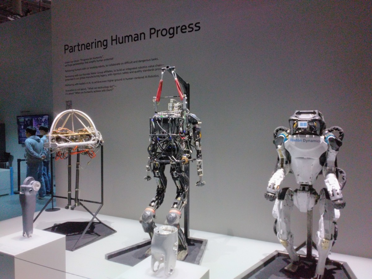 HYUNDAYで展示されていたロボット
