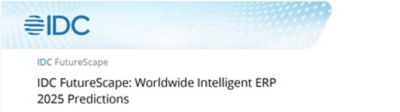 IDC FutureScape: Worldwide Intelligent ERP 2025 Predictions | DXC Technology