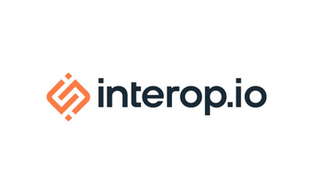 interop.io logo, our trusted partner in providing Financial Services | DXC Technology Partner Ecosystem