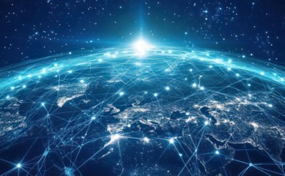 woman using smartphone network for gps maps, Technology, Media & Telecommunications | DXC Technology Customer Story