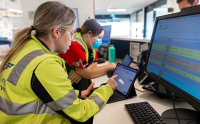RFDS Nurse and Patient