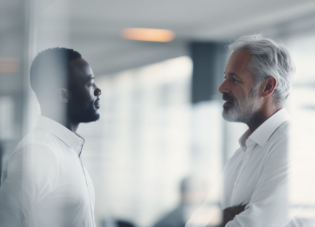 people man talk discuss | DXC Technology Event