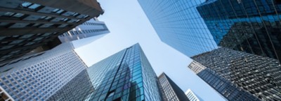 Hochhäuser und Büros in New York City, USA