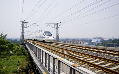 Train station cross point